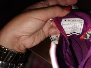Converse Talla 37.5 Flores y cachemir