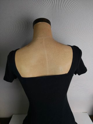 Vestido negro H&M