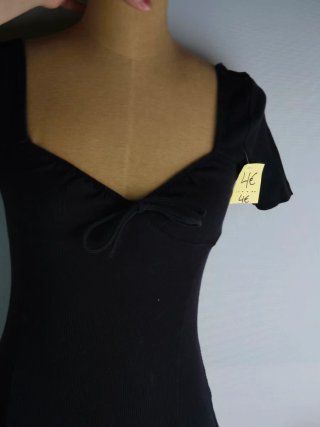 Vestido negro H&M