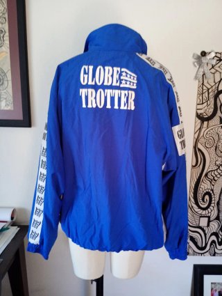 Chaqueta Vintage Globe Trotter Azul