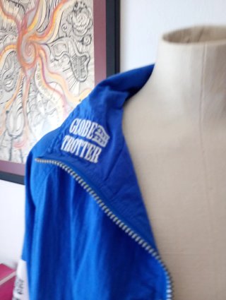 Chaqueta Vintage Globe Trotter Azul