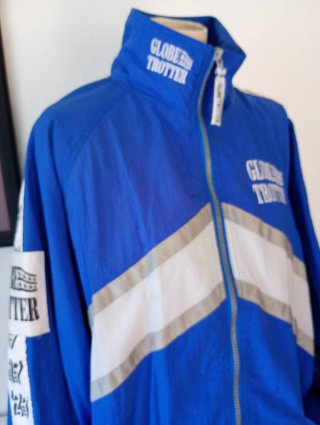 Chaqueta Vintage Globe Trotter Azul