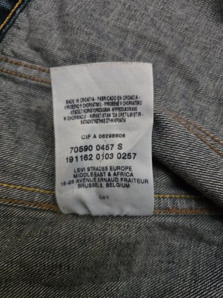 Chaqueta Vaquera Levi's Talla S