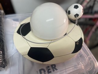 Lámpara de techo infantil fútbol