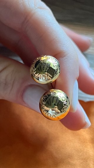 Gemelos Louis Vuitton Dorados