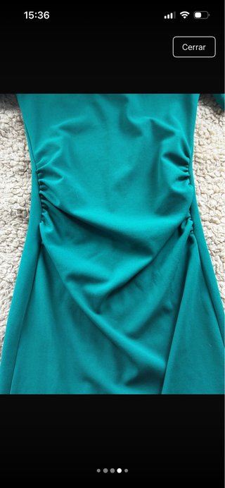Vestido verde Zara