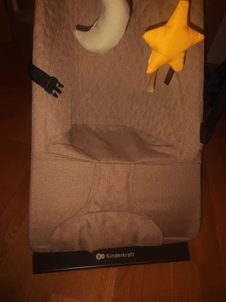 Hamaca bebé Kinderkraft gris
