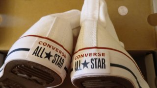 Converse All Star Botas Blancas Nuevas Talla 39