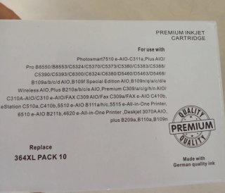 Cartuchos de tinta Premium 364XL (Pack 11)