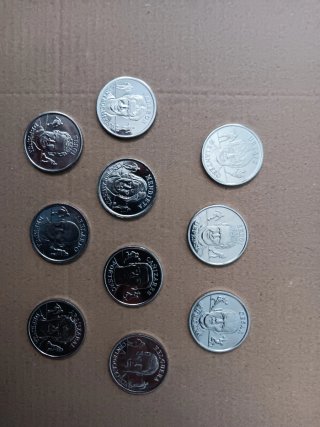 10 Monedas Coleccionables