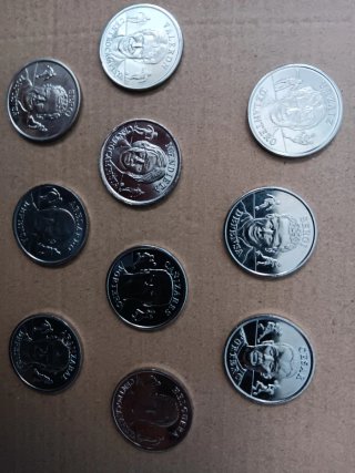 10 Monedas Coleccionables