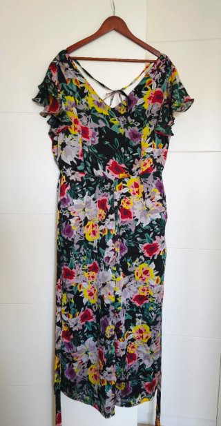 Mono floral talla 44 jumpsuite overal flores
