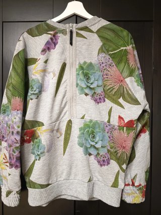 Sudadera Adidas floral Talla M (38)