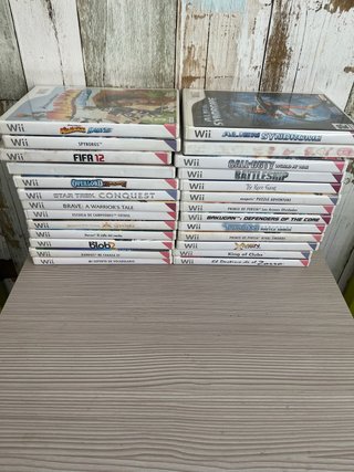 Lote de videojuegos wii