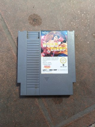 Juego Nintendo NES World Champ Taito