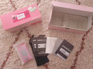 Game Boy Micro Rosa Completa A Estrenar! PAL ESP