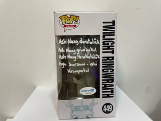 Twilight Ringwraith #449 firmado Shane Rangi GLOW