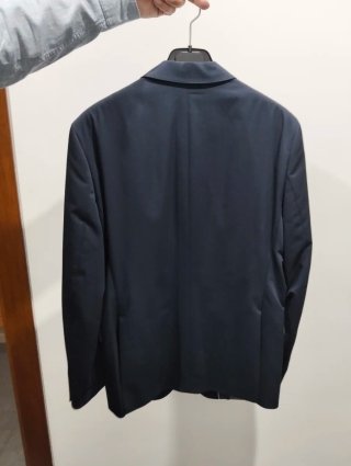 Traje de hombre azul