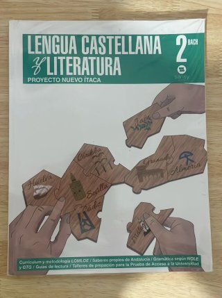 Libro de lengua castellana y literatura de 2°bach