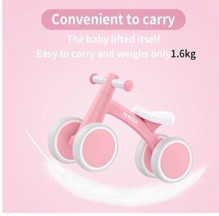 Bicicleta correpasillos SEREED rosa