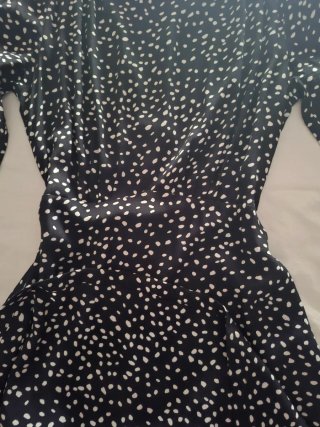 Vestido negro lunares & Other Stories Talla 34