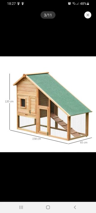 Conigliera in legno