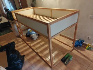 Cama Ikea Kura 90x200 Desmontada