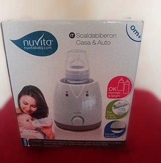 Scaldabiberon Nuvita Casa & Auto + Biberon Chicco