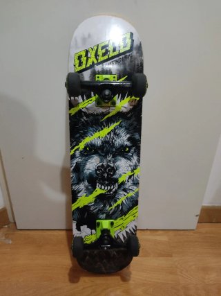 Skate Oxelo Diseño Lobo