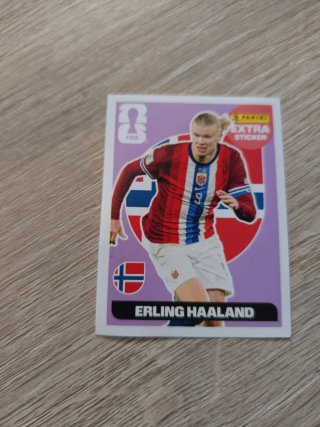 Cromo Erling Haaland Extra Sticker Panini
