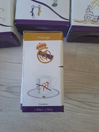 Lote 5 Tazas Café Real Madrid