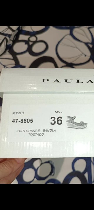 Sandalias cuña Paula Urban