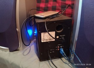 Altavoces Aiwa SX-WNBL53 3 vías con subwoofer.