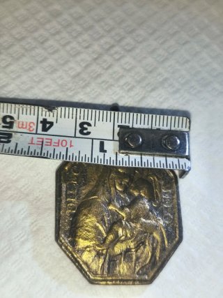 Medalla Antigua Carmelo Virgen Niño
