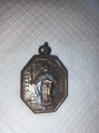 Medalla Antigua Carmelo Virgen Niño