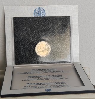 Moneda 2 euros Vaticano 2022 Papa Paolo VI