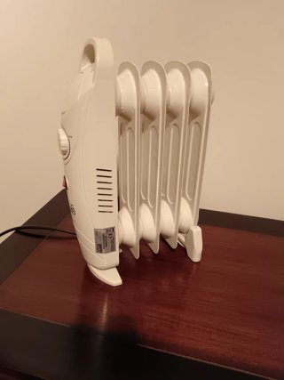 Radiador de aceite blanco