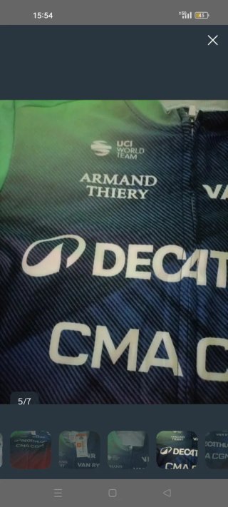 Maillot Ciclismo RCR 2026. Talla L. SIN ESTRENAR