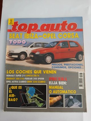 10 revistas top auto Años 90