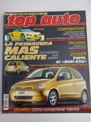10 revistas top auto Años 90