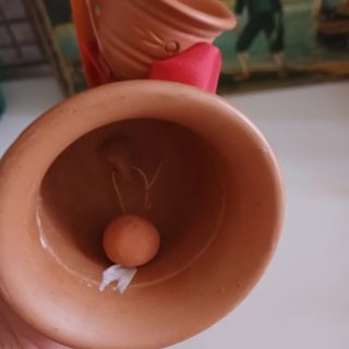 Lotto 2 campanelle in terracotta