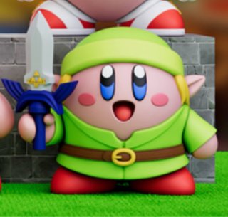 Figura Kirby Link Nintendo