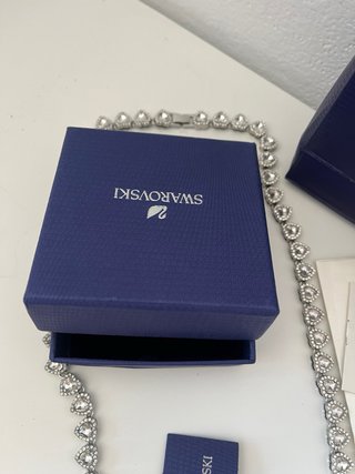 Collana SwarovskiCuore Argento Donna