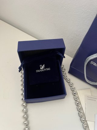 Collana SwarovskiCuore Argento Donna