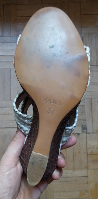 Sandalias cuña 9 cm