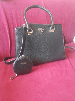 Bolso Guess Negro Mujer