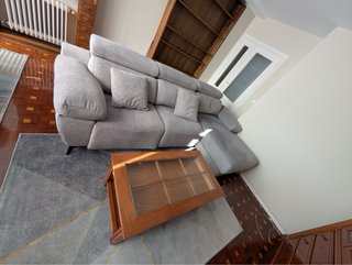 Sofá cama chaise longue con motor eléctrico 300 cm