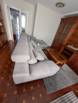 Sofá cama chaise longue con motor eléctrico 300 cm