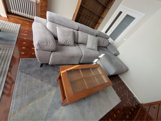 Sofá cama chaise longue con motor eléctrico 300 cm