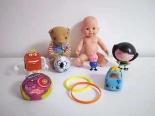 Lote Juguetes Pequeños McDonald's, Koala, Oso